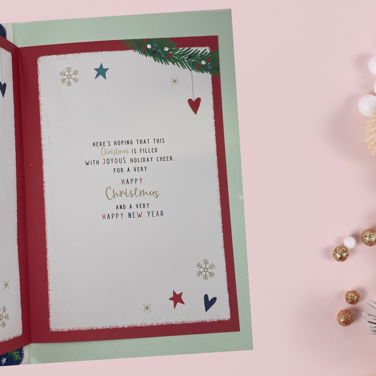 Mum & Dad Large Christmas Card - Pavillion