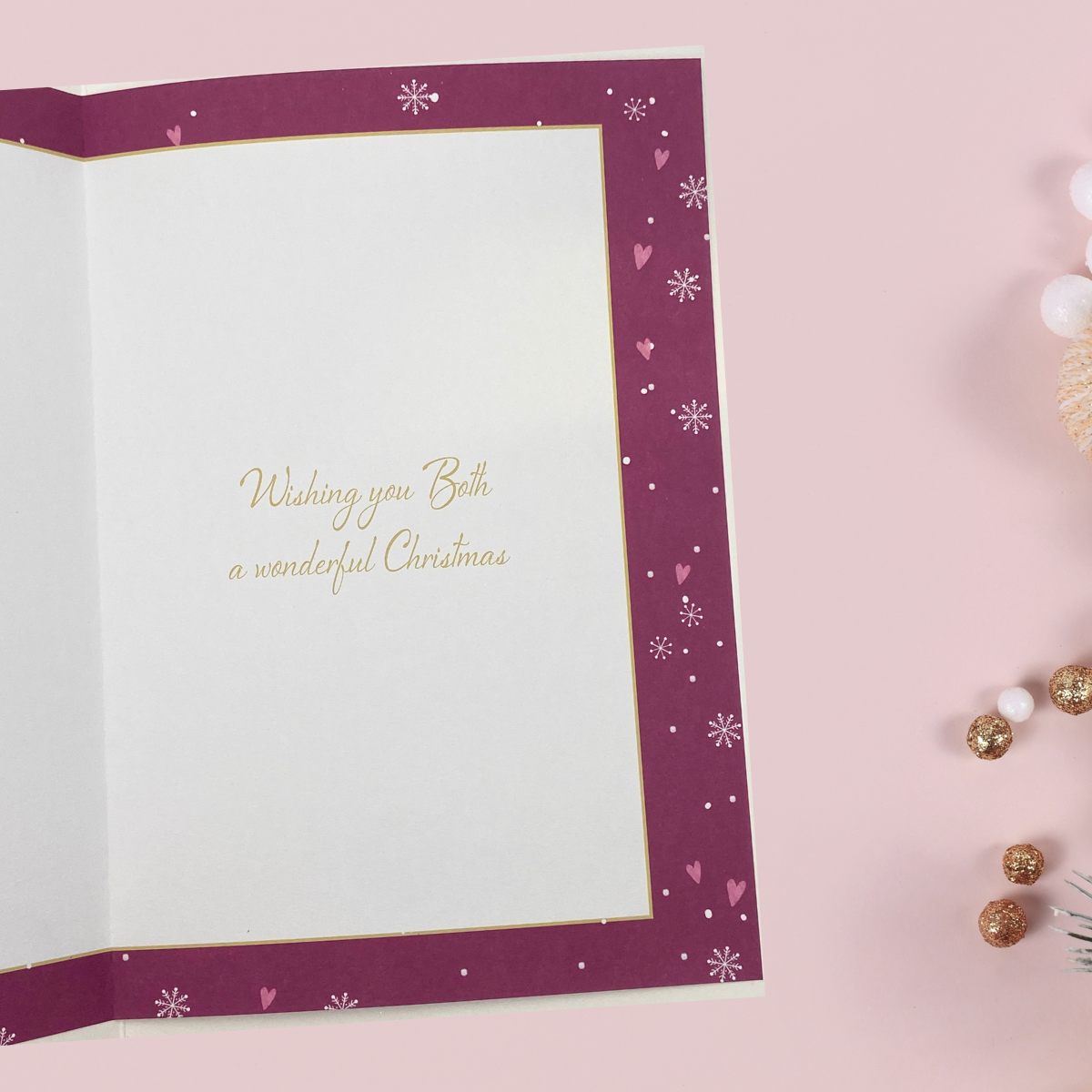 Mum & Dad Large Christmas Card - Pavillion