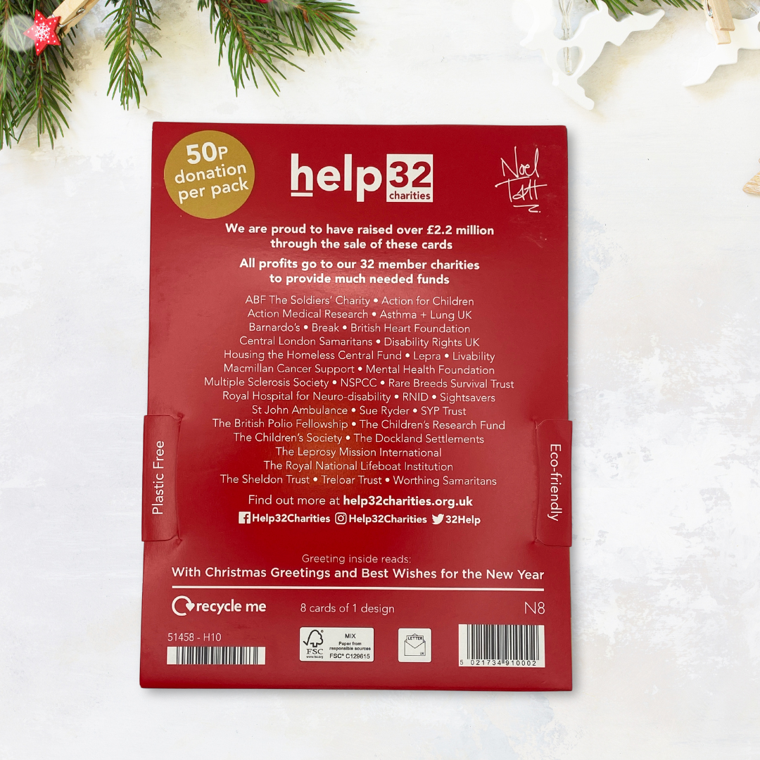 Christmas Charity Cards - 8 x Follow The Star