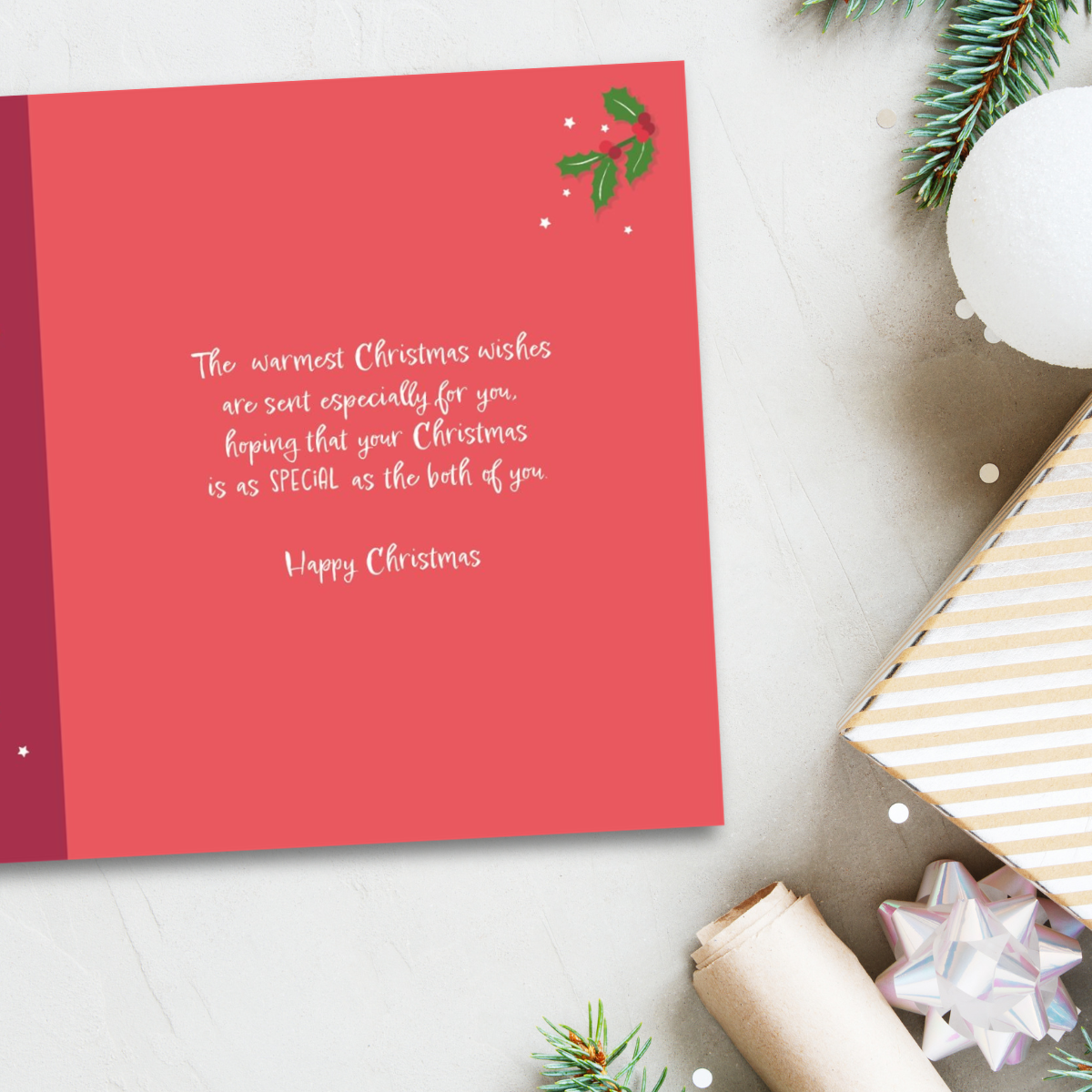Special Couple Christmas Card - Funhouse