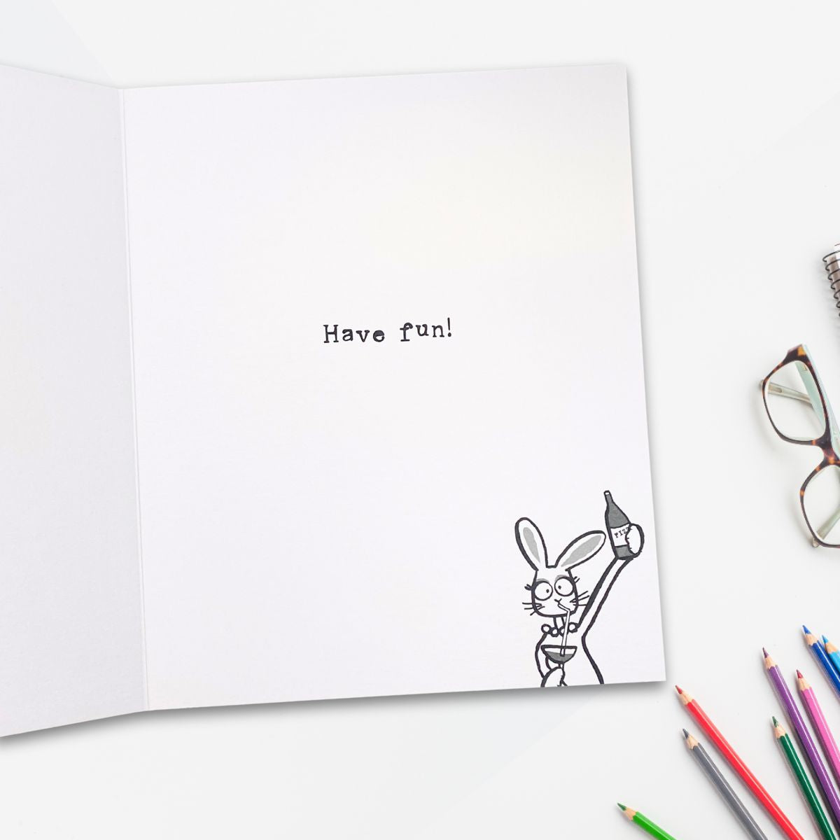 Doodle Birthday Card - Time To Celebrate!