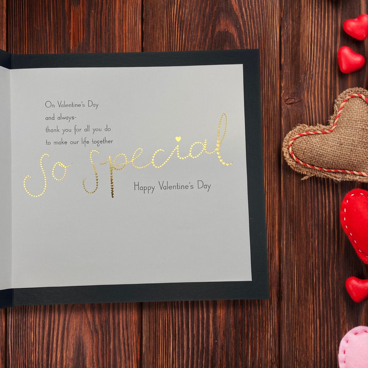 Partner Valentine's Day Large Card - My Best Friend