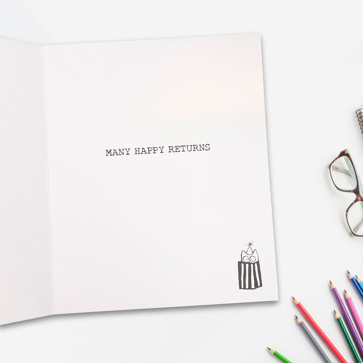 Doodle Birthday Card - Cats In Gifts