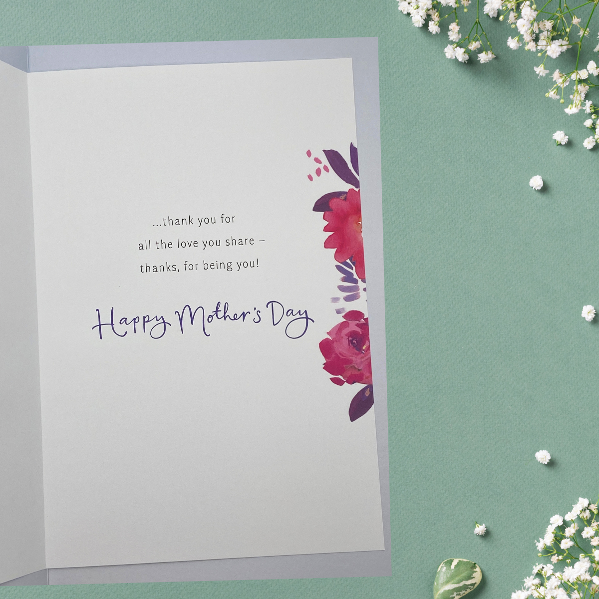 Nana Mother's Day Card - Tall Blooms