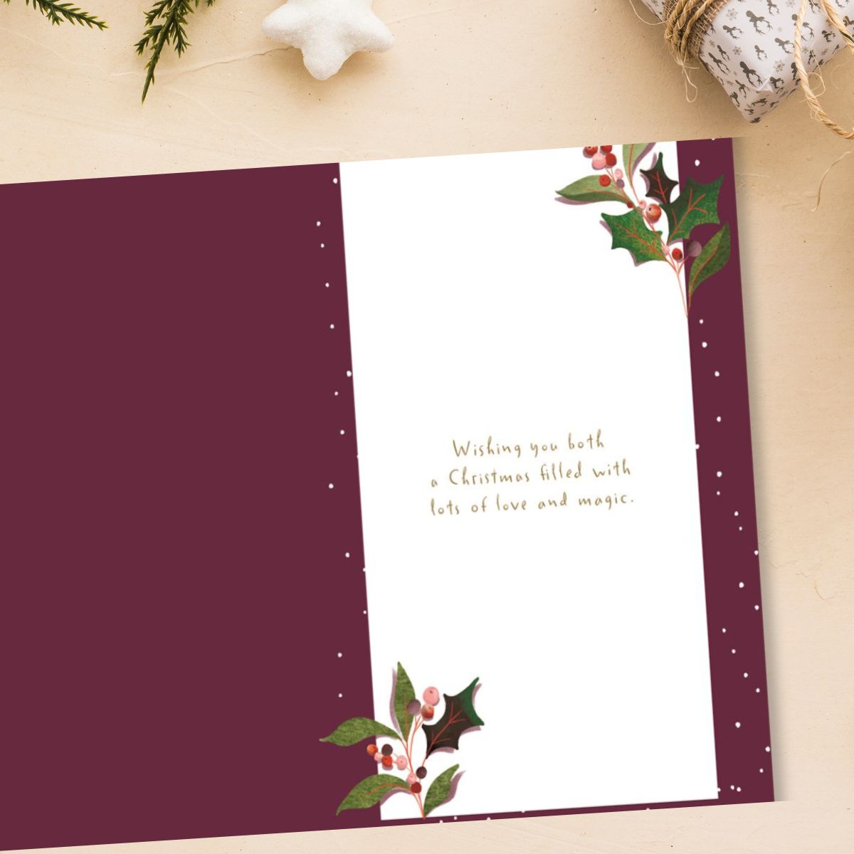 Mummy & Daddy Christmas Card - Big World Little Things