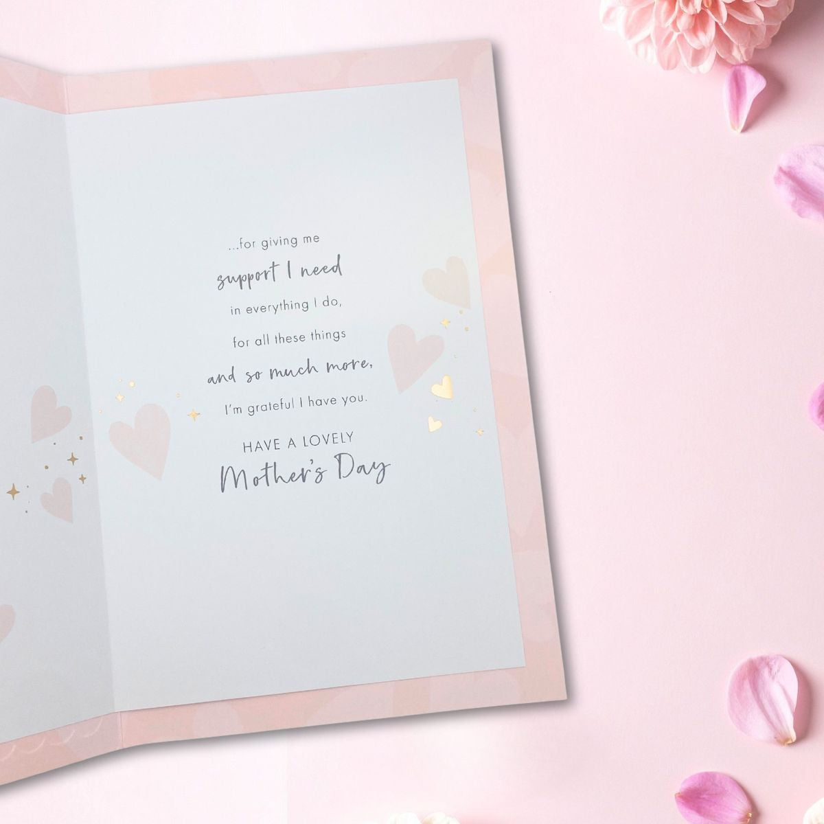 Mum From Your Daughter Mother's Day Card - Thank You