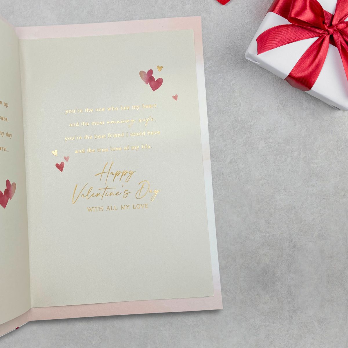 Wife Valentine's Day Large Card - You're The Hand