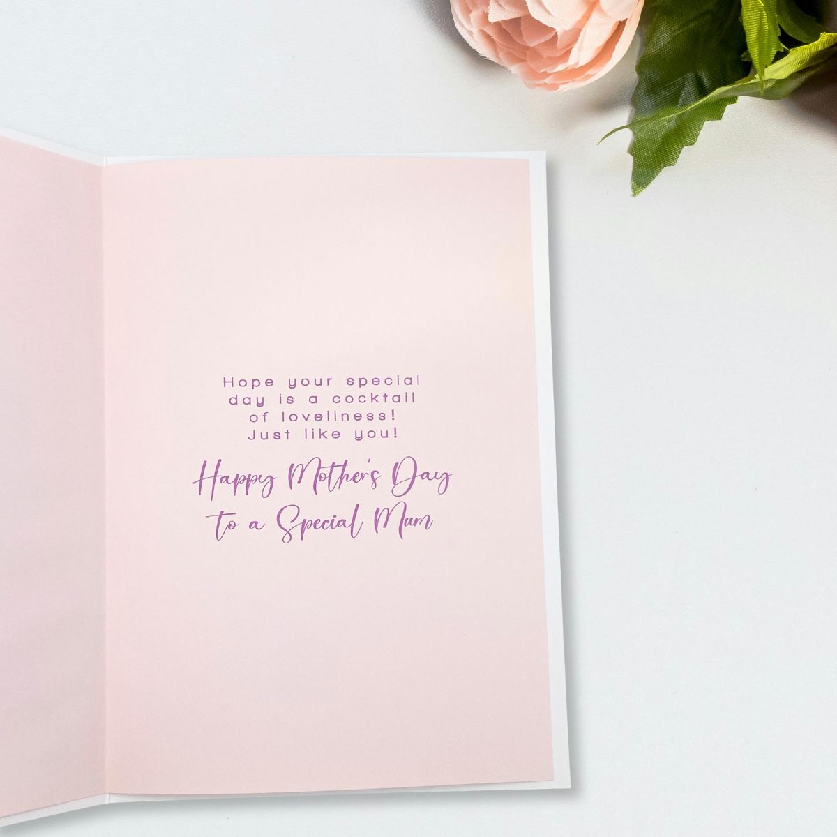 Mum Mother's Day Card - Jasmine Gin Cheers
