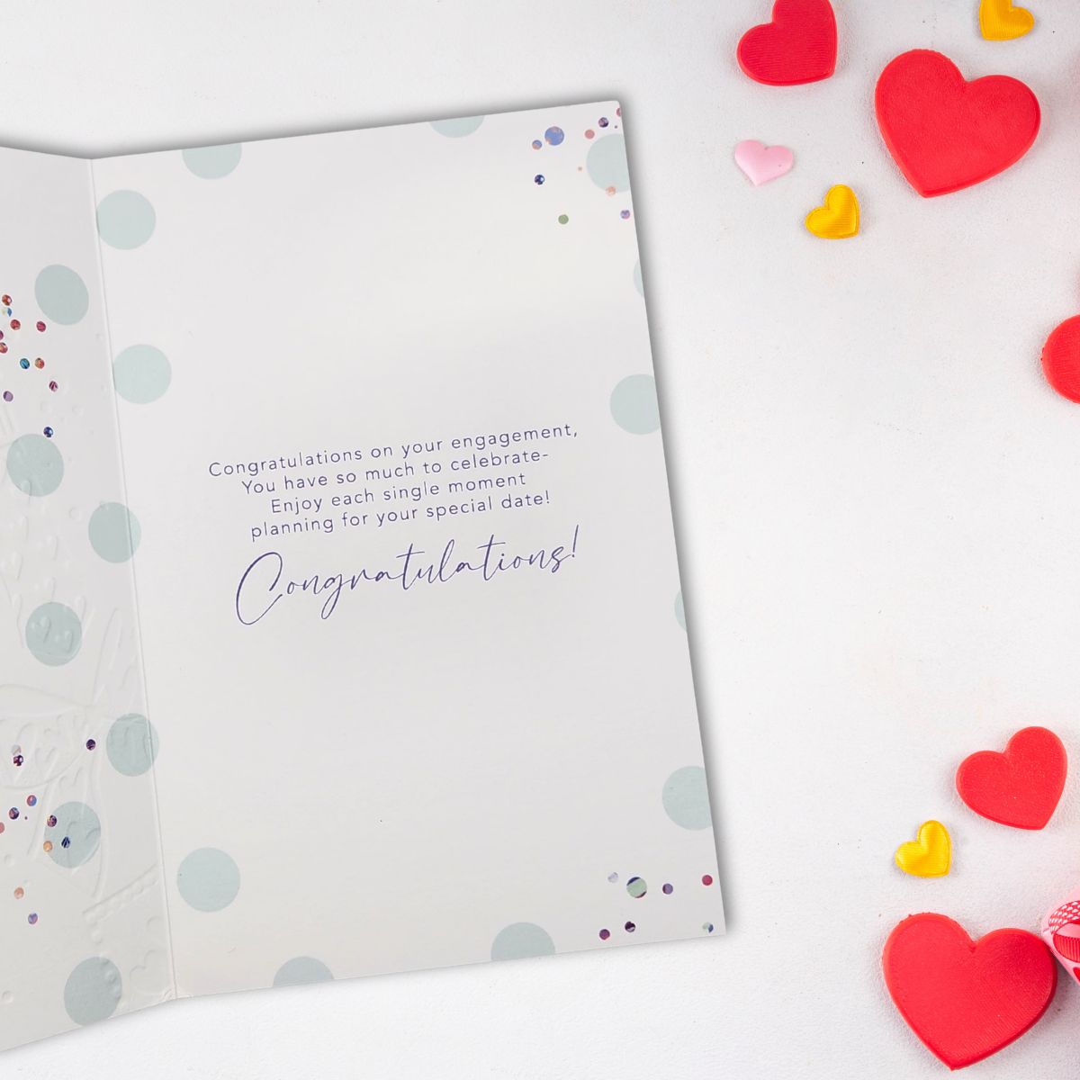 Engagement Card - Elderflower Flutes