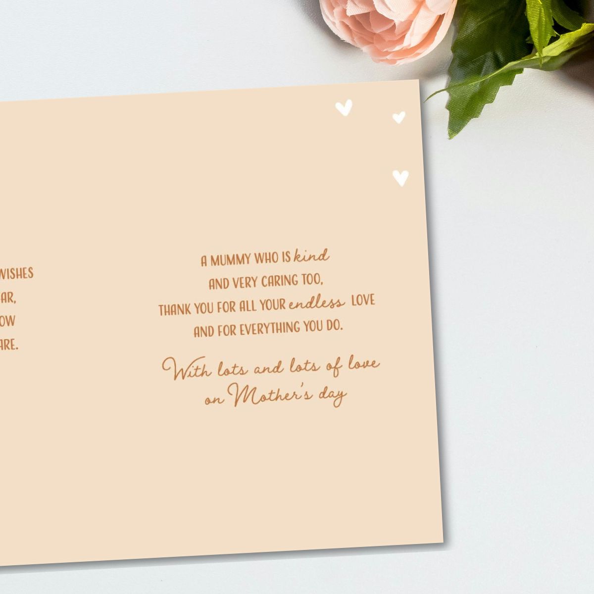 Mummy Mother's Day Card - Cat & Kitten