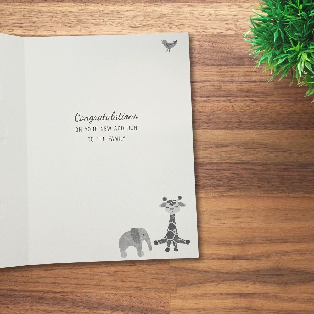 New Baby Card - Baby Joy