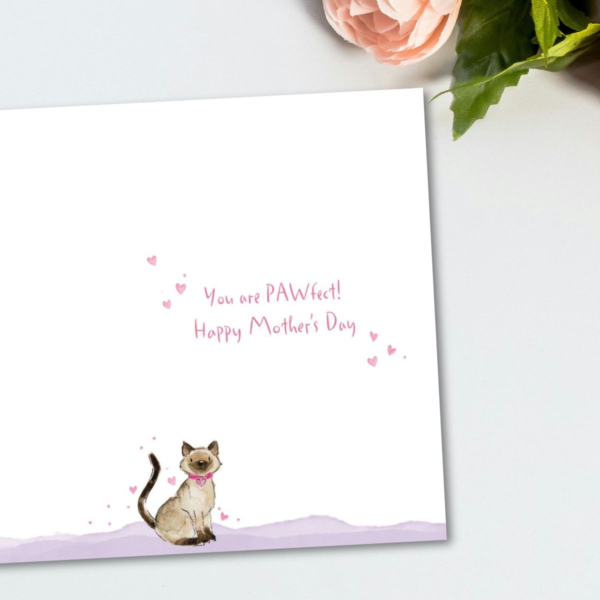 Cat Mum Mother's Day Card - Off Grid
