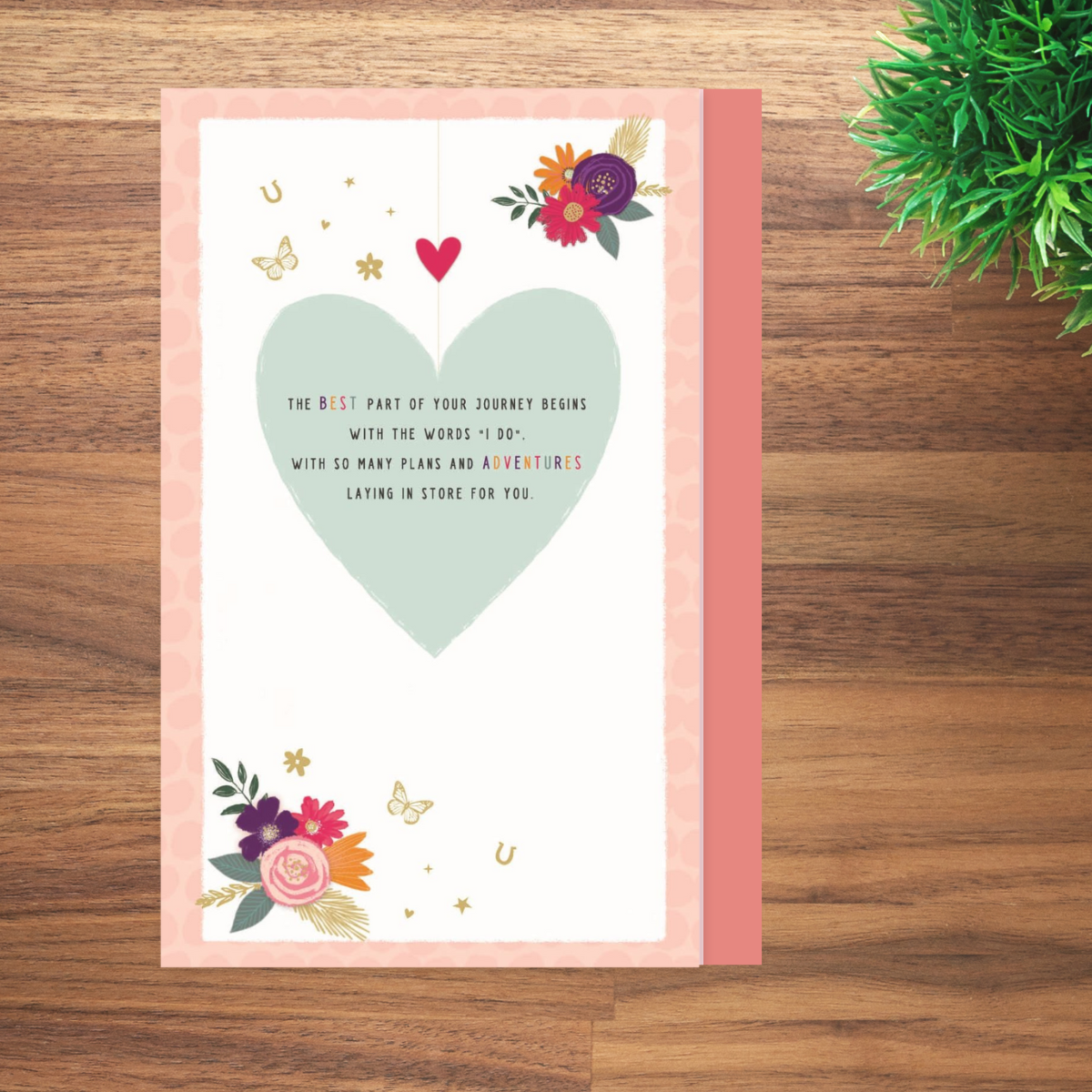 Wedding Day Card - Large Pavillion Wedding Bells