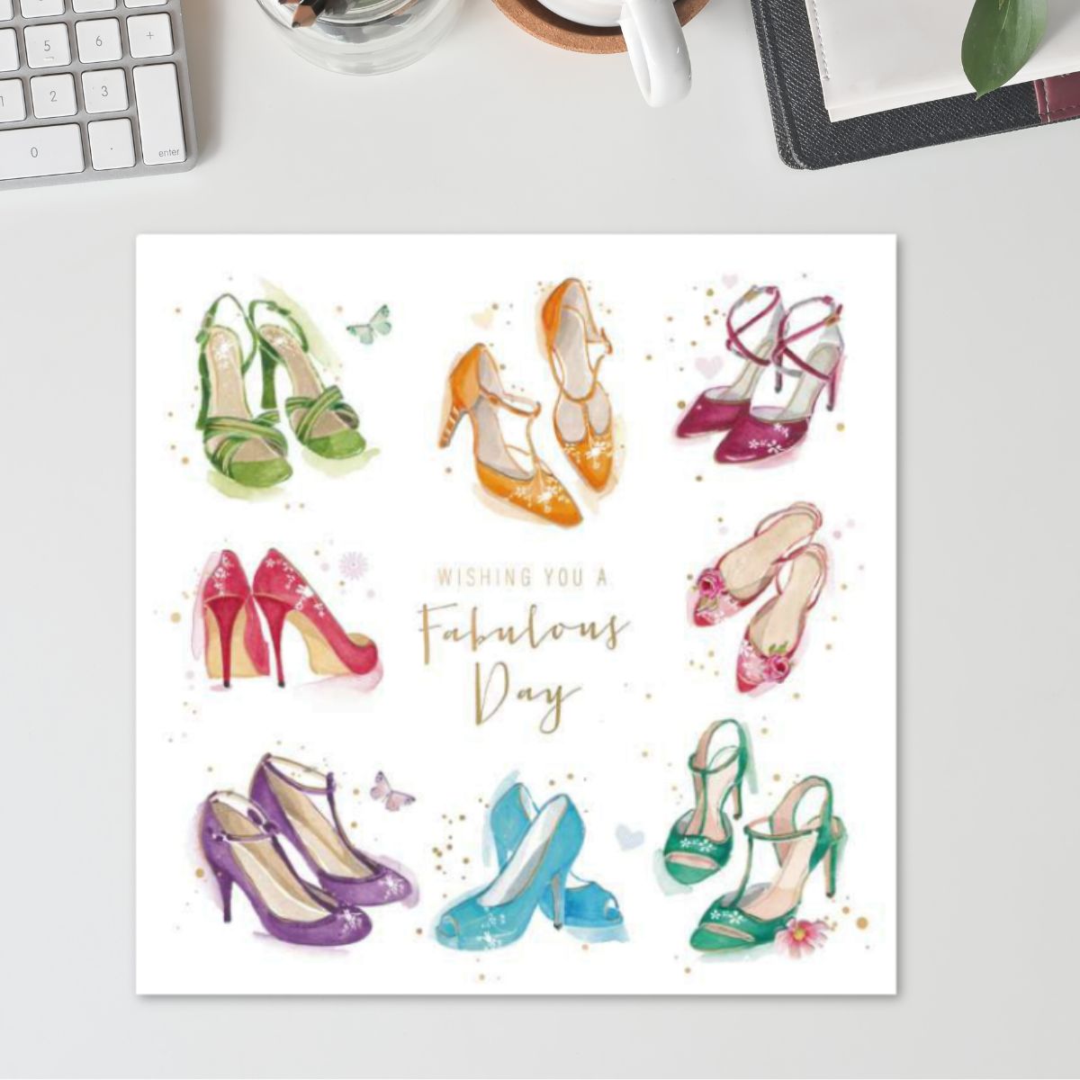 Cheri Birthday Card - Illustrated Shoes