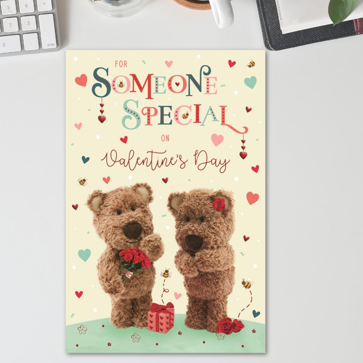 Someone Special Valentine's Day Card - Barley Bear