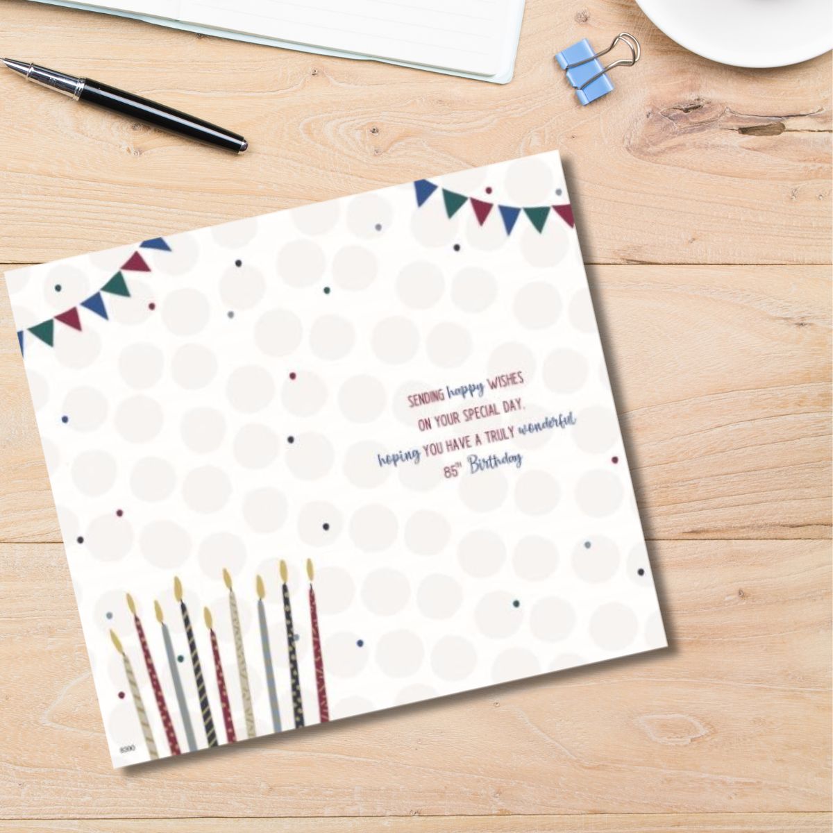 85th Birthday Card - Pavillion