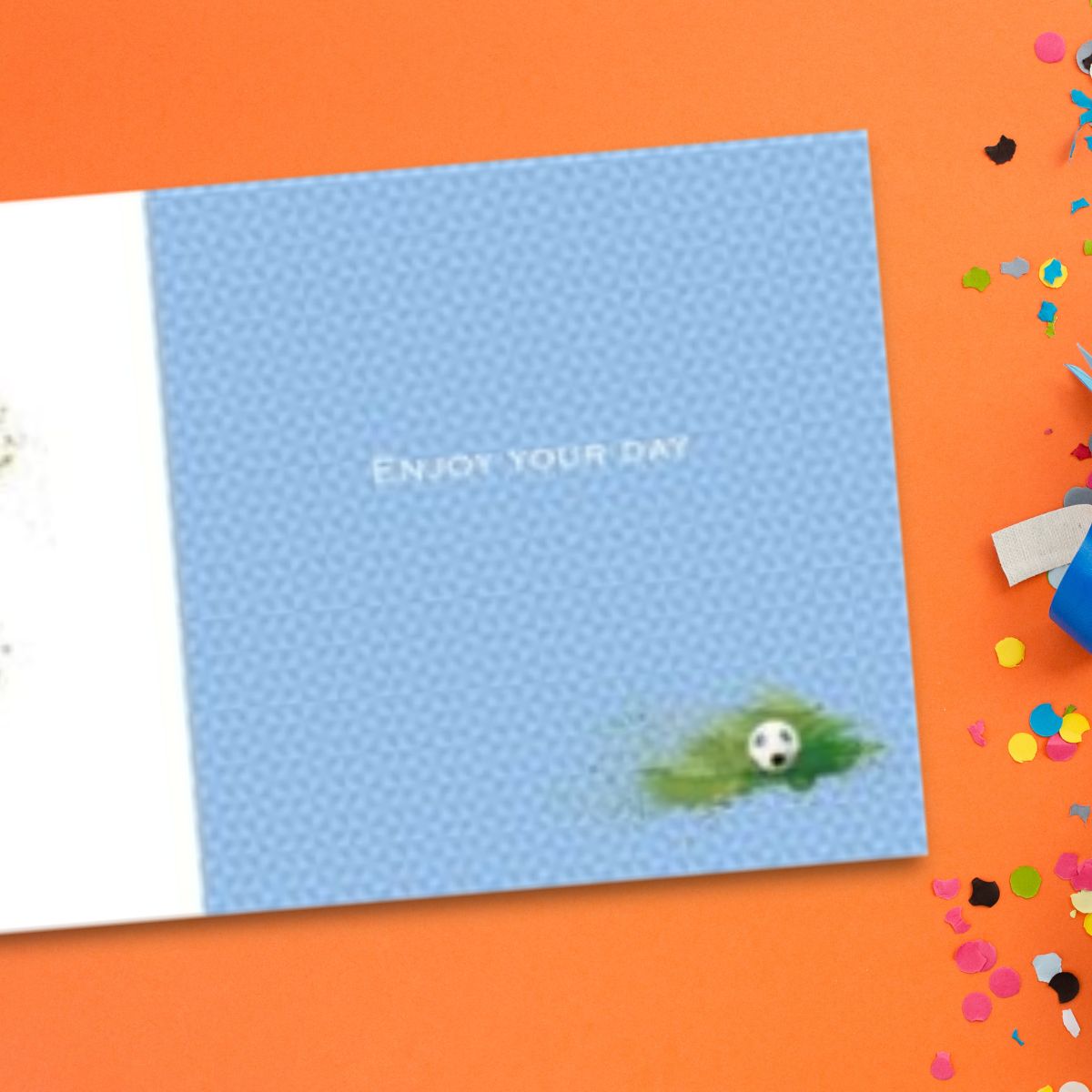 Pizazz Birthday Card - Football