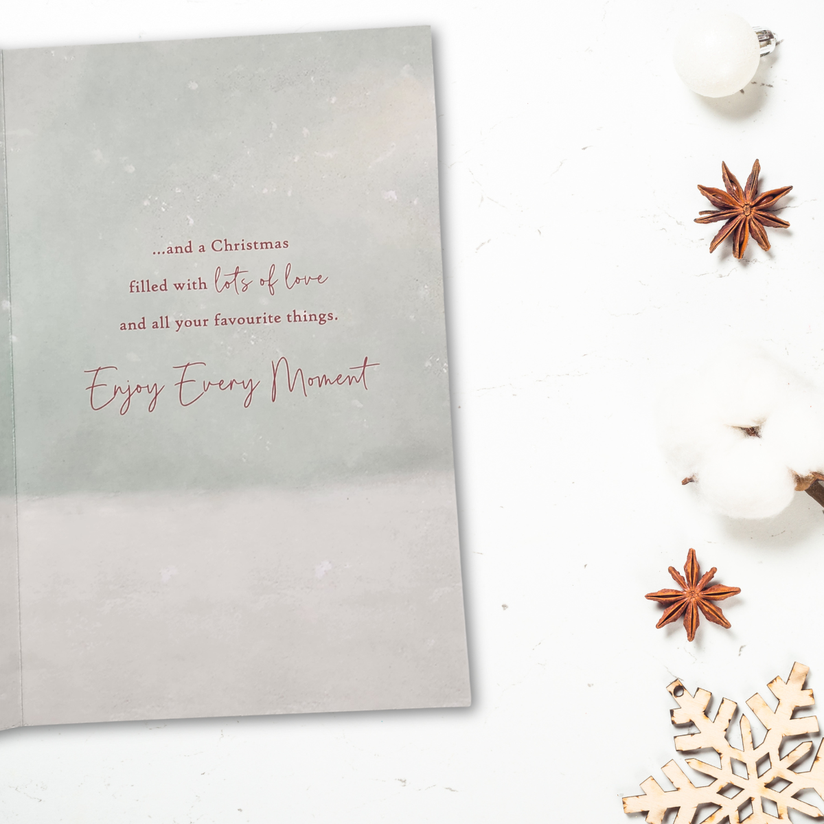 Great-Grandad Christmas Card - Watermark Santa & Friends