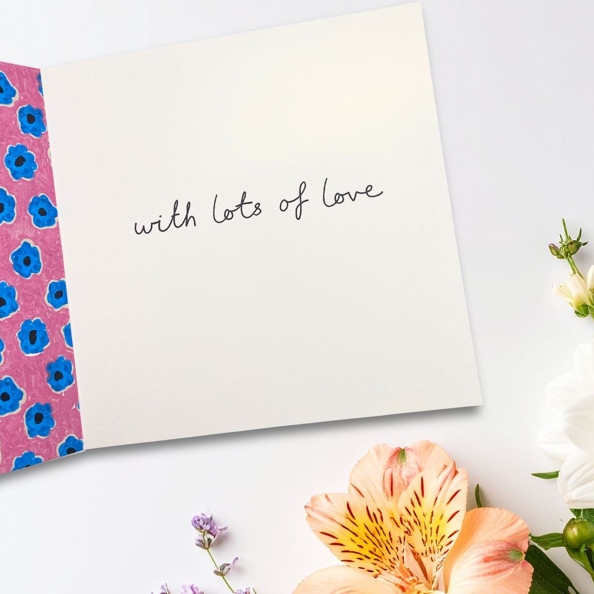 Mum Mother's Day Card - Animal Print Text