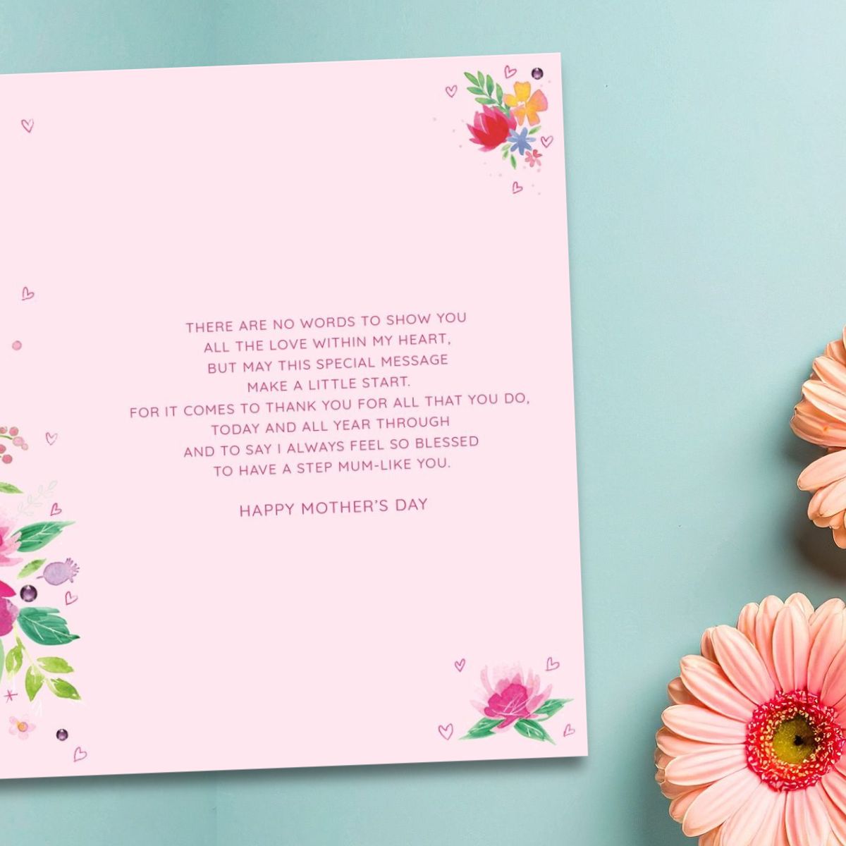 Step-Mum Mother's Day Card - Moments & Milestones