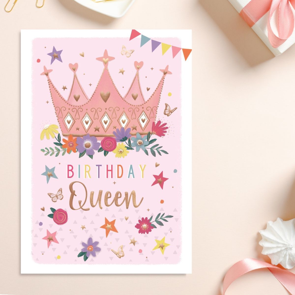 Pavillion Birthday Card - Birthday Queen