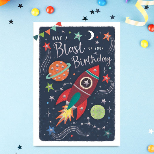 Pavillion Birthday Card - Have A Blast