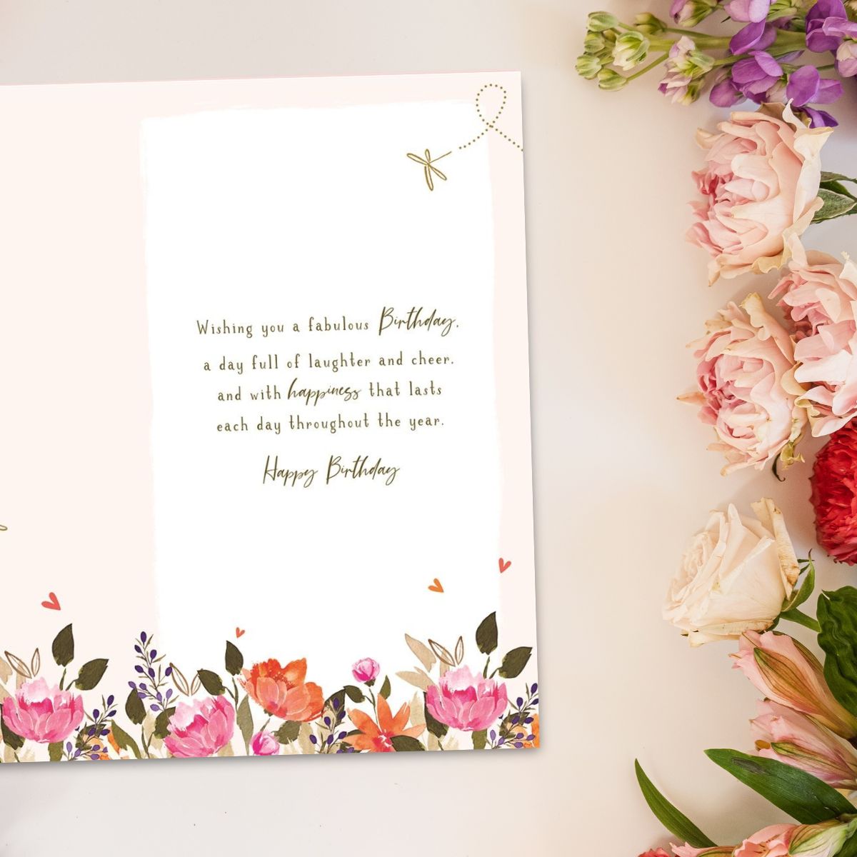 Skylight Birthday Card - Birthday Bicycle