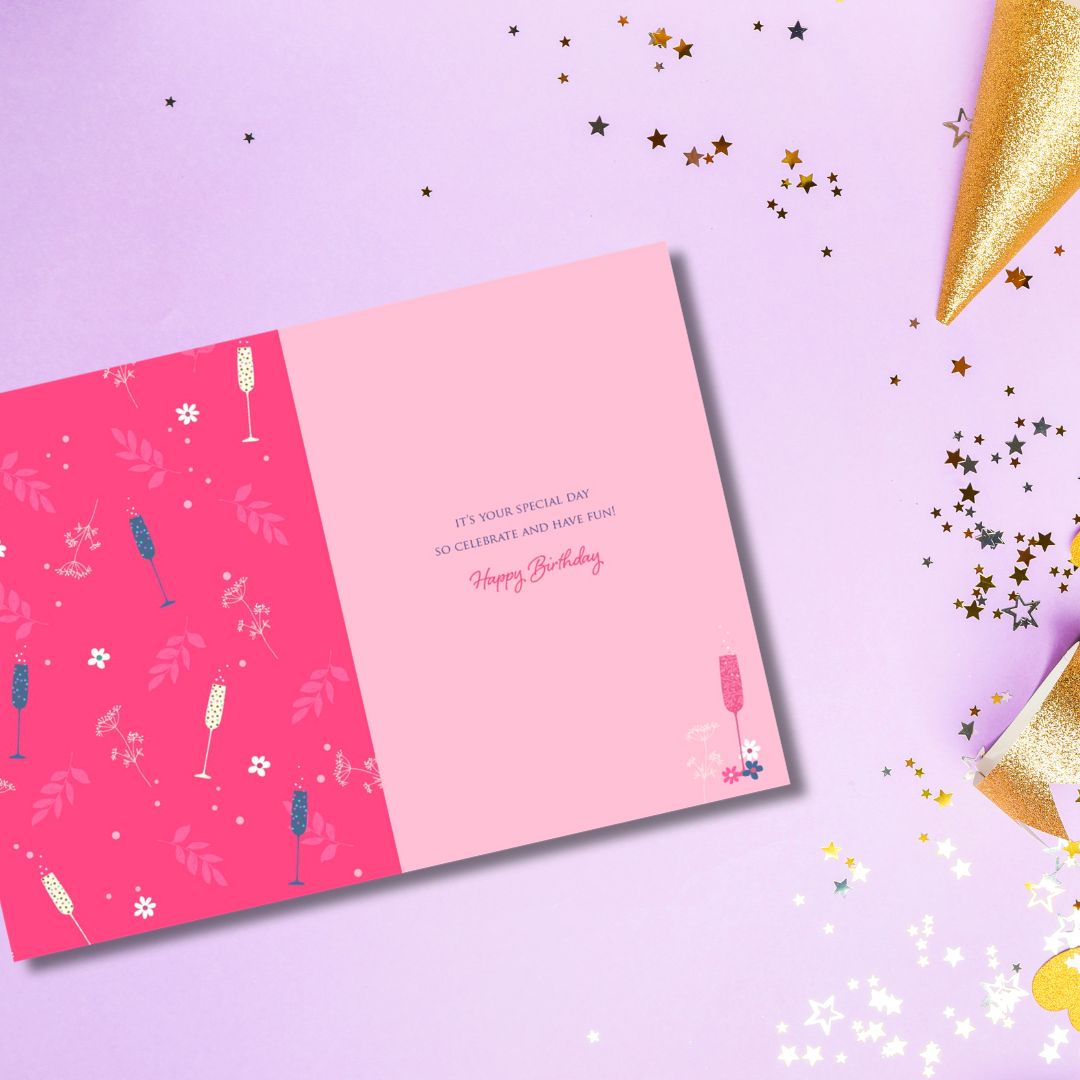 Joy Birthday Card - Birthday Celebrations