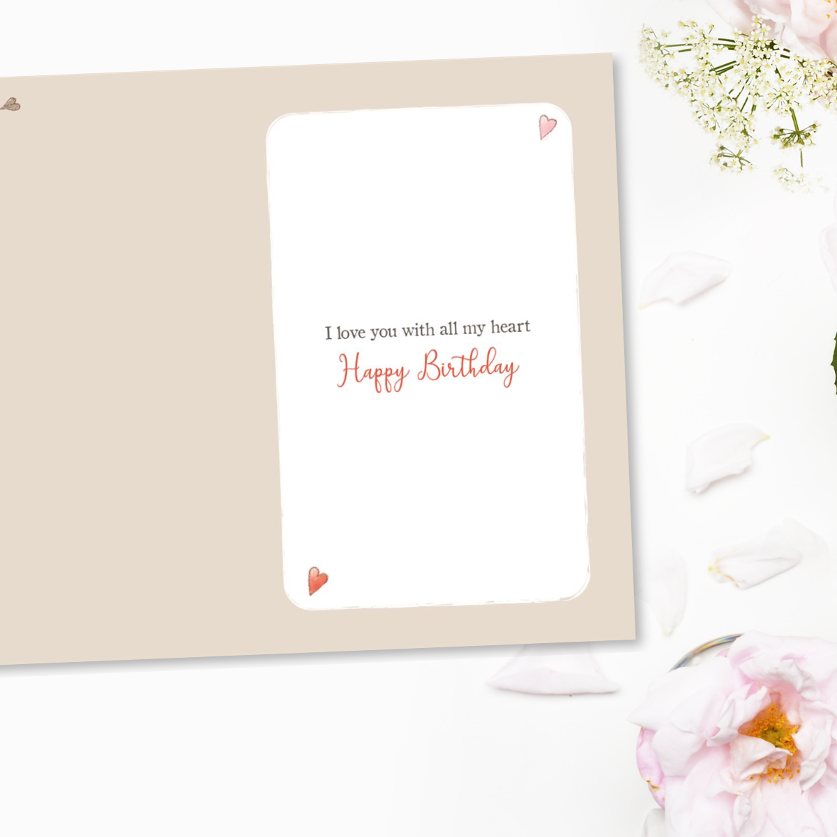 Partner Birthday Card - Barley Bear