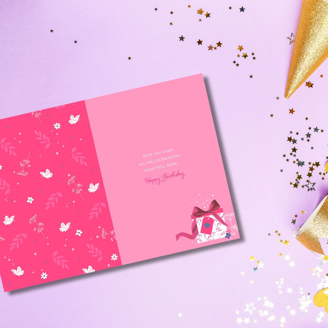 Joy Birthday Card - Birthday Present