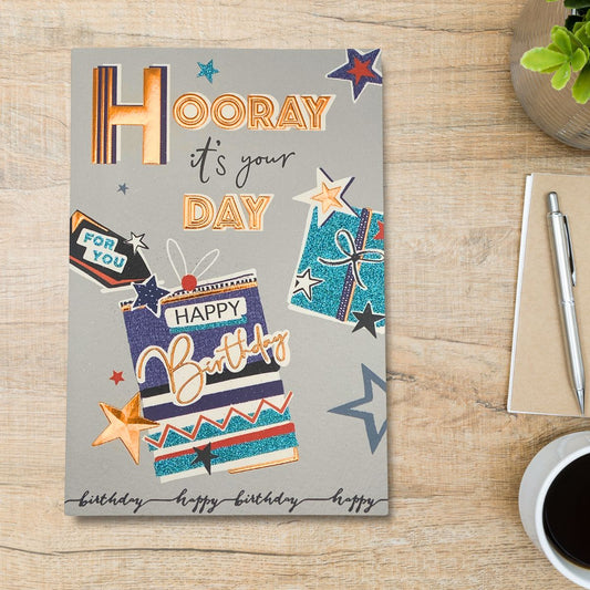 Signature Birthday Card - Hooray Gifts