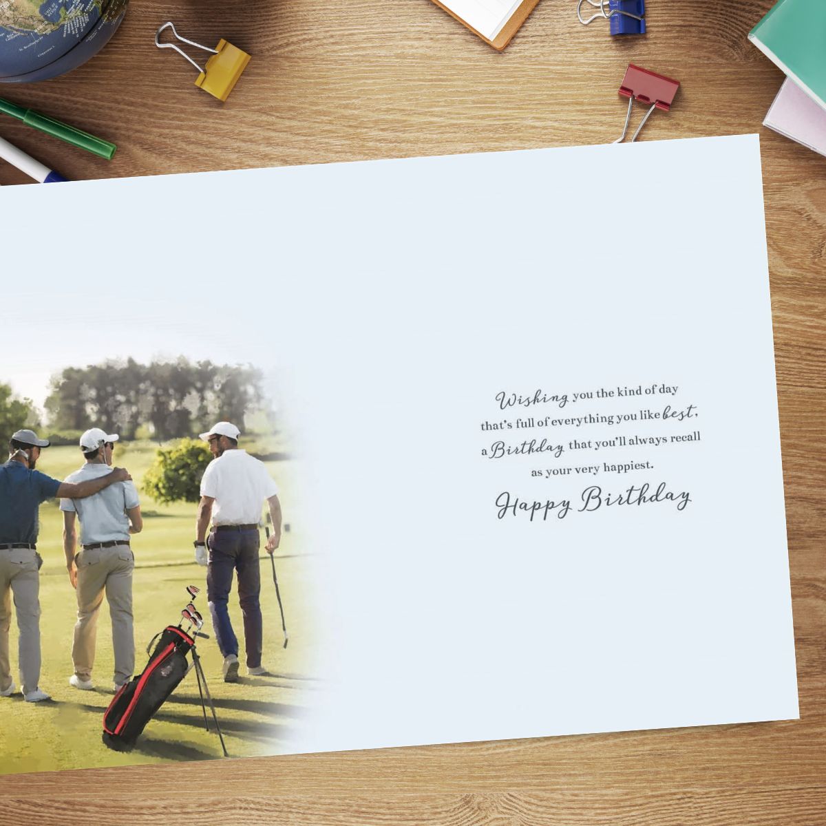 Essence Birthday Card - Golf