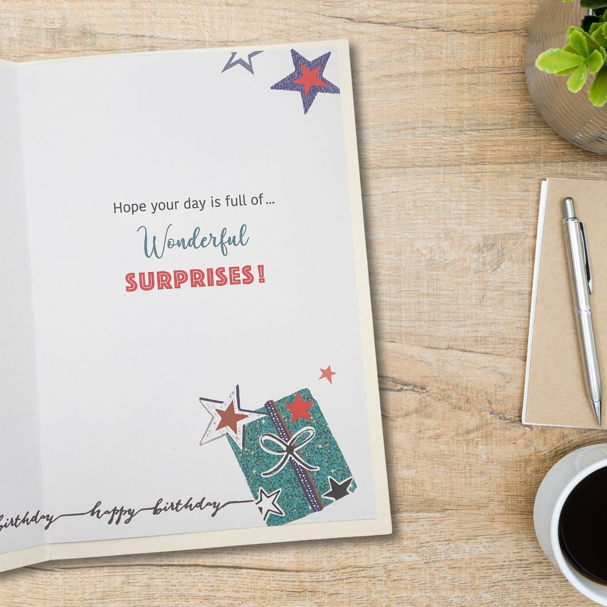 Signature Birthday Card - Hooray Gifts