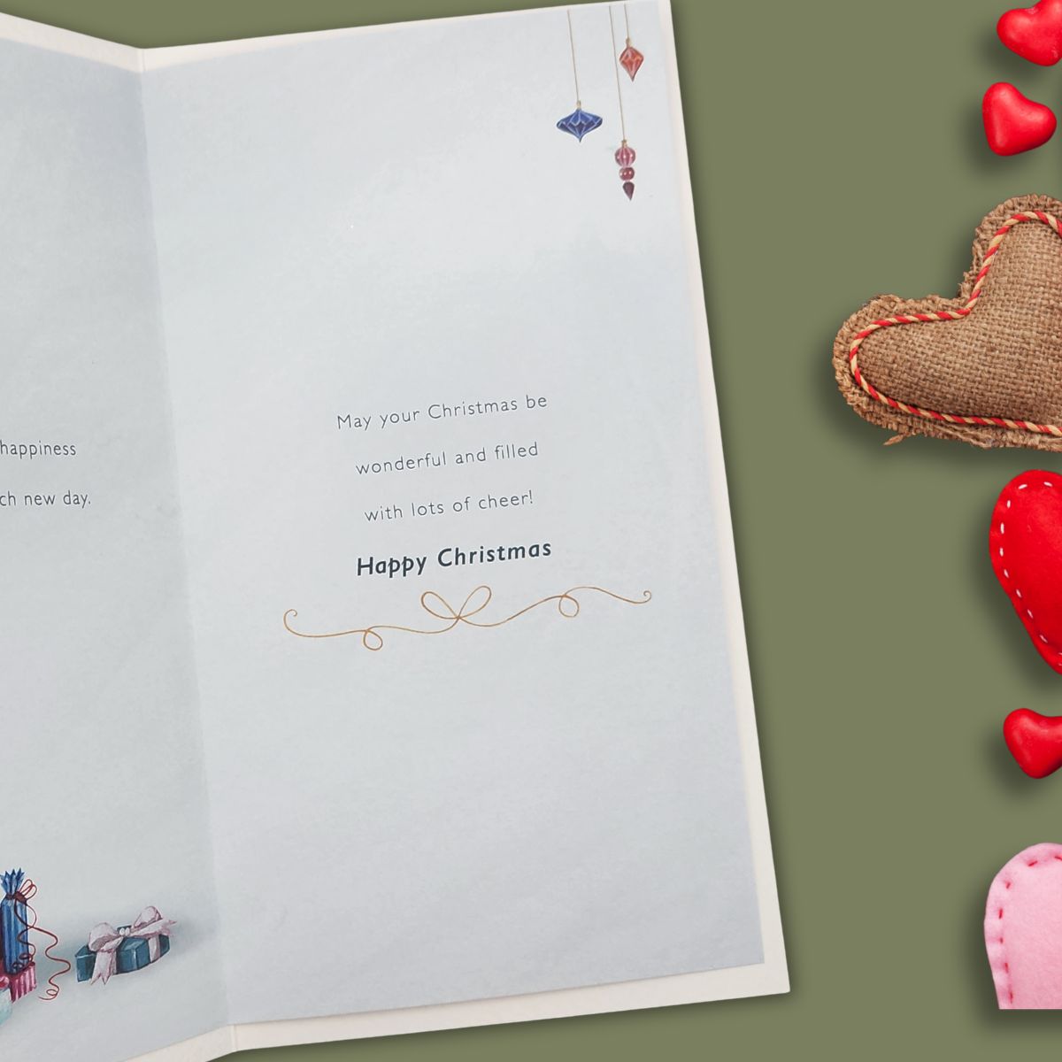 Sister & Brother-in-Law Christmas Card - Just For You Tree