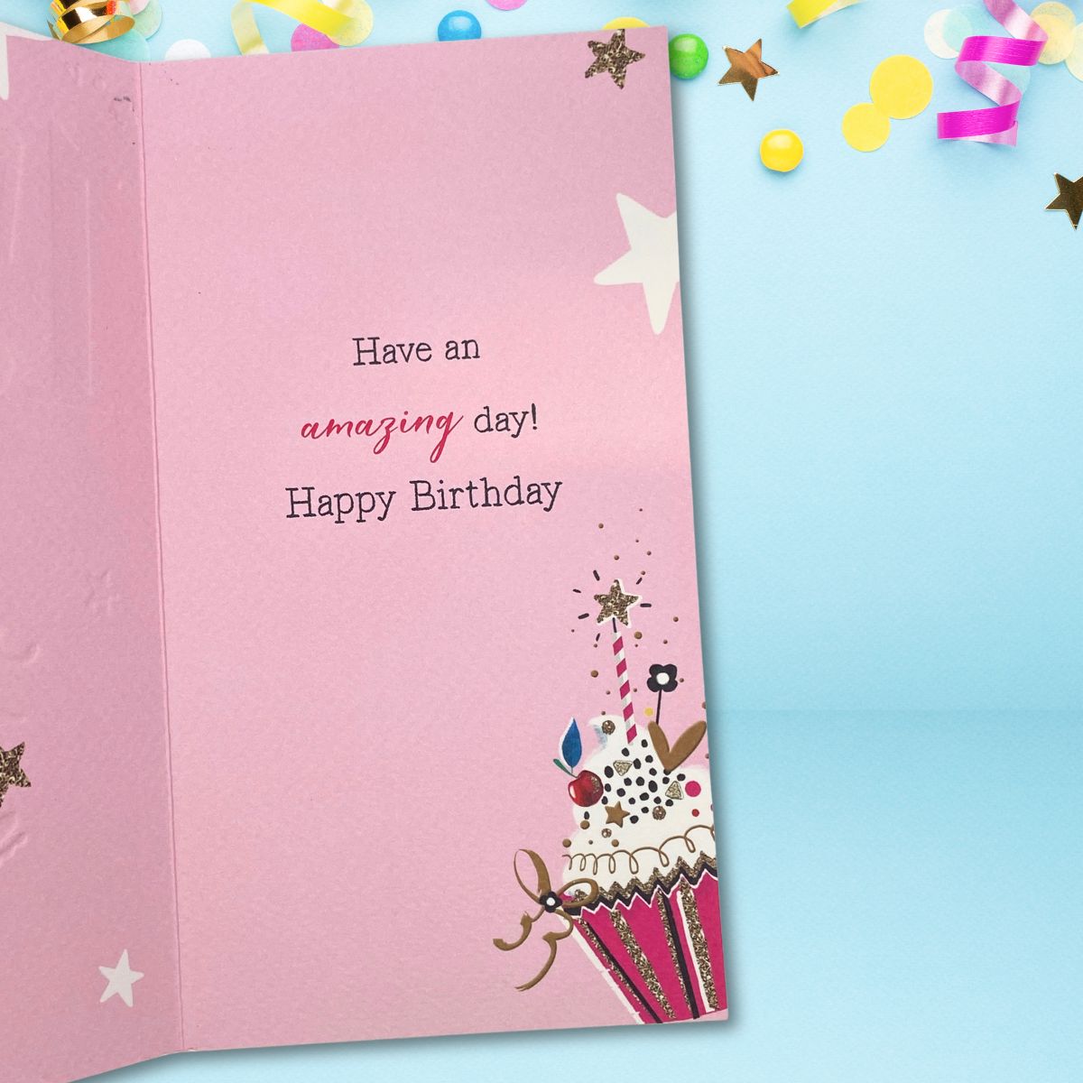 15th Birthday Card - Signature Cupcake