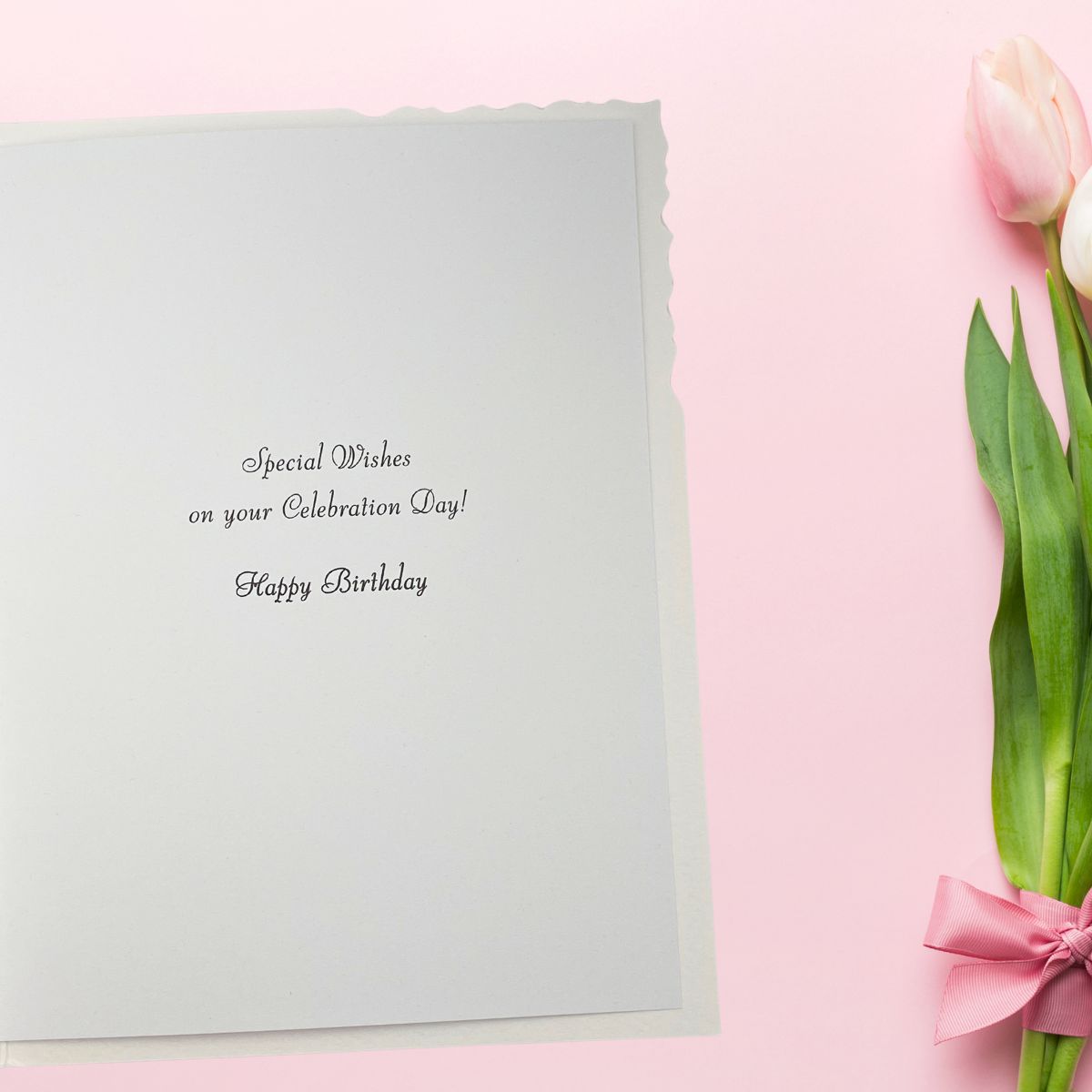 Velvet Birthday Card - Kitten & Herb Garden