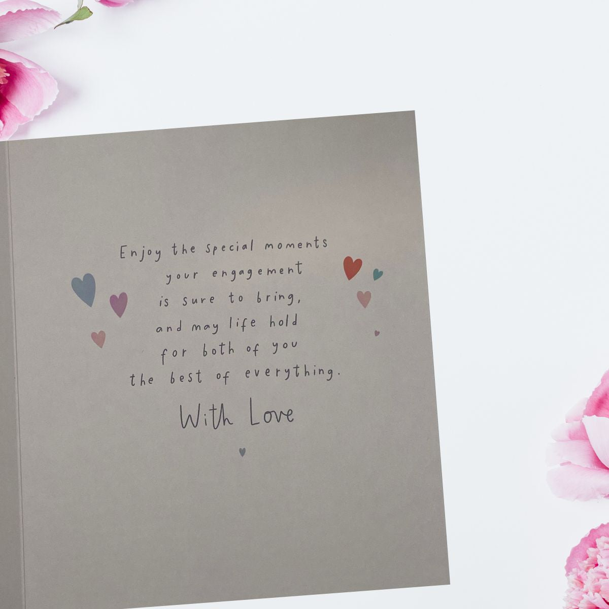 Engagement Card - Congratulations Heart