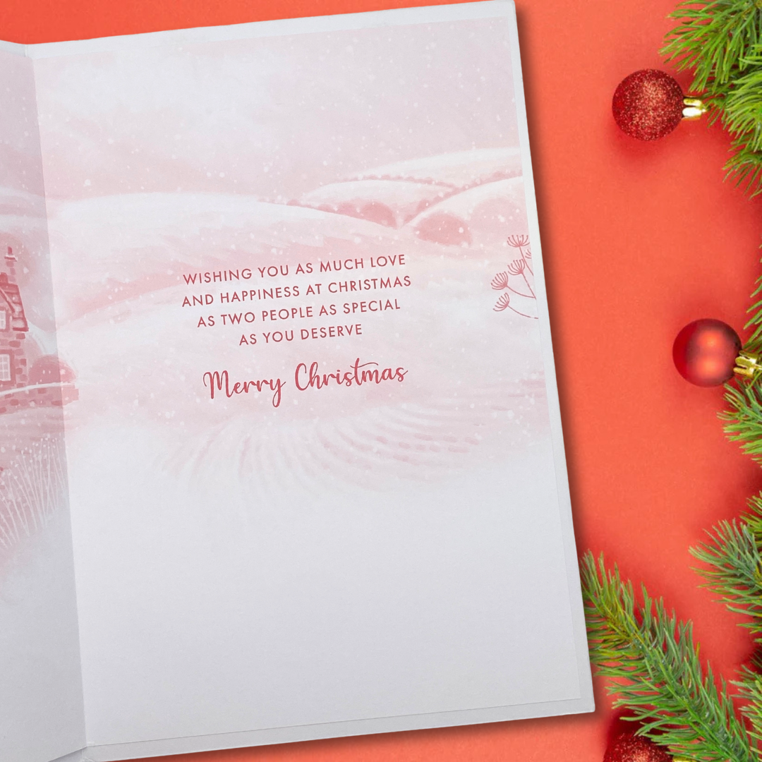 Sister & Brother-In-Law Christmas Card - Pizazz Stroll