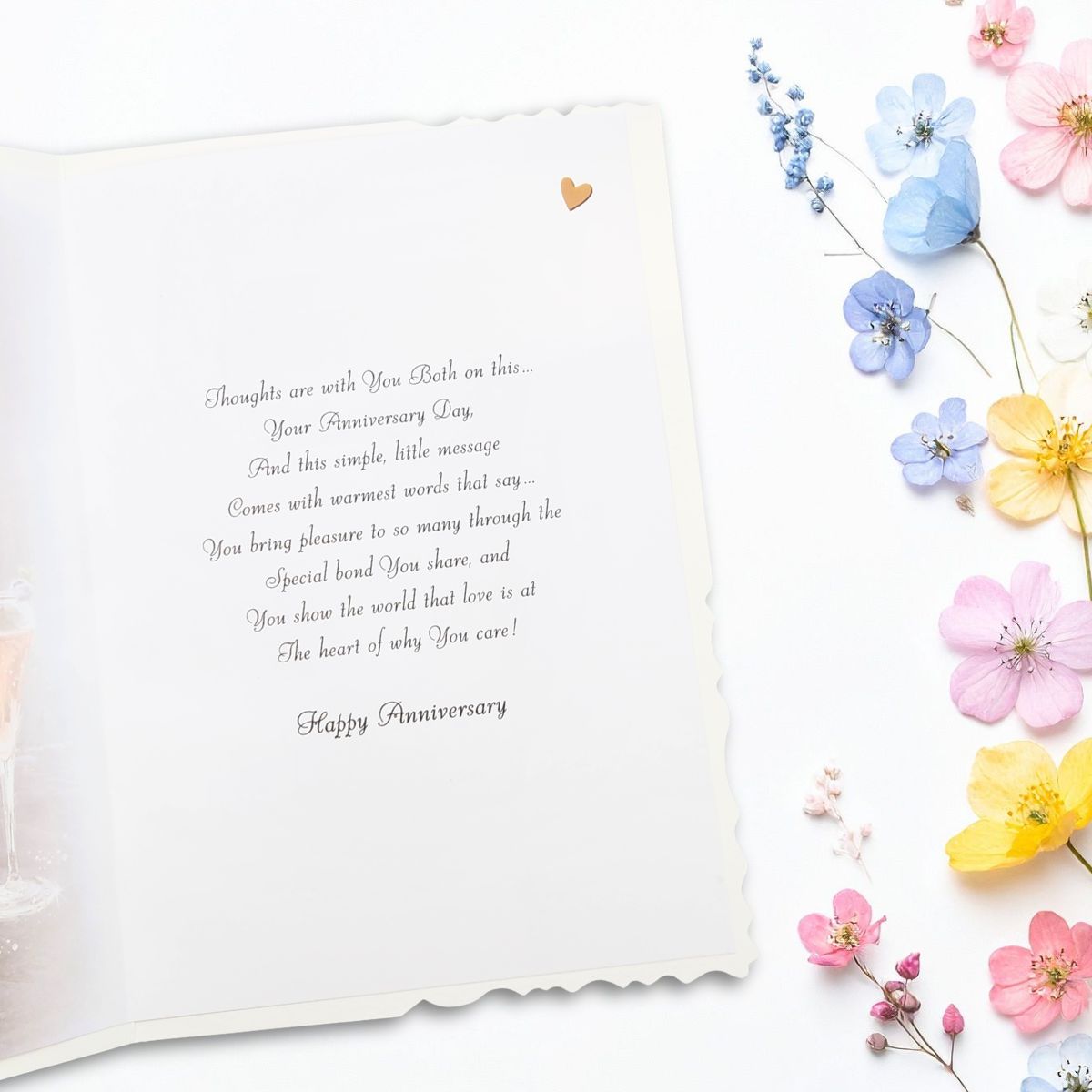 Sister & Brother-In-Law Wedding Anniversary Card - Velvet Gallery