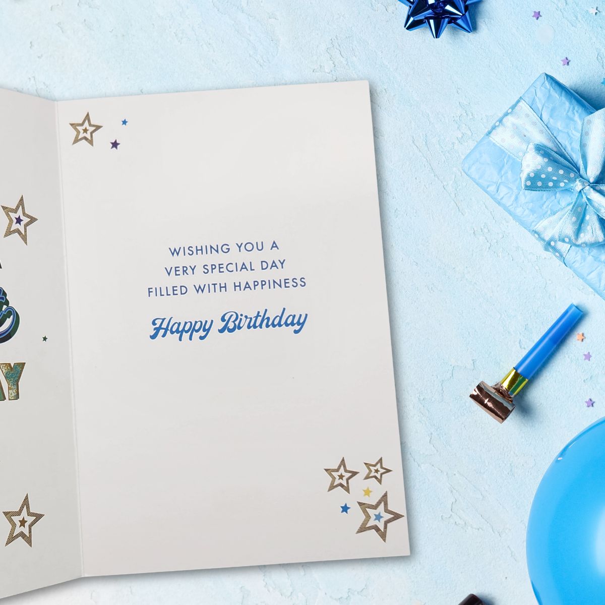Son In Law Birthday Card - Party Text