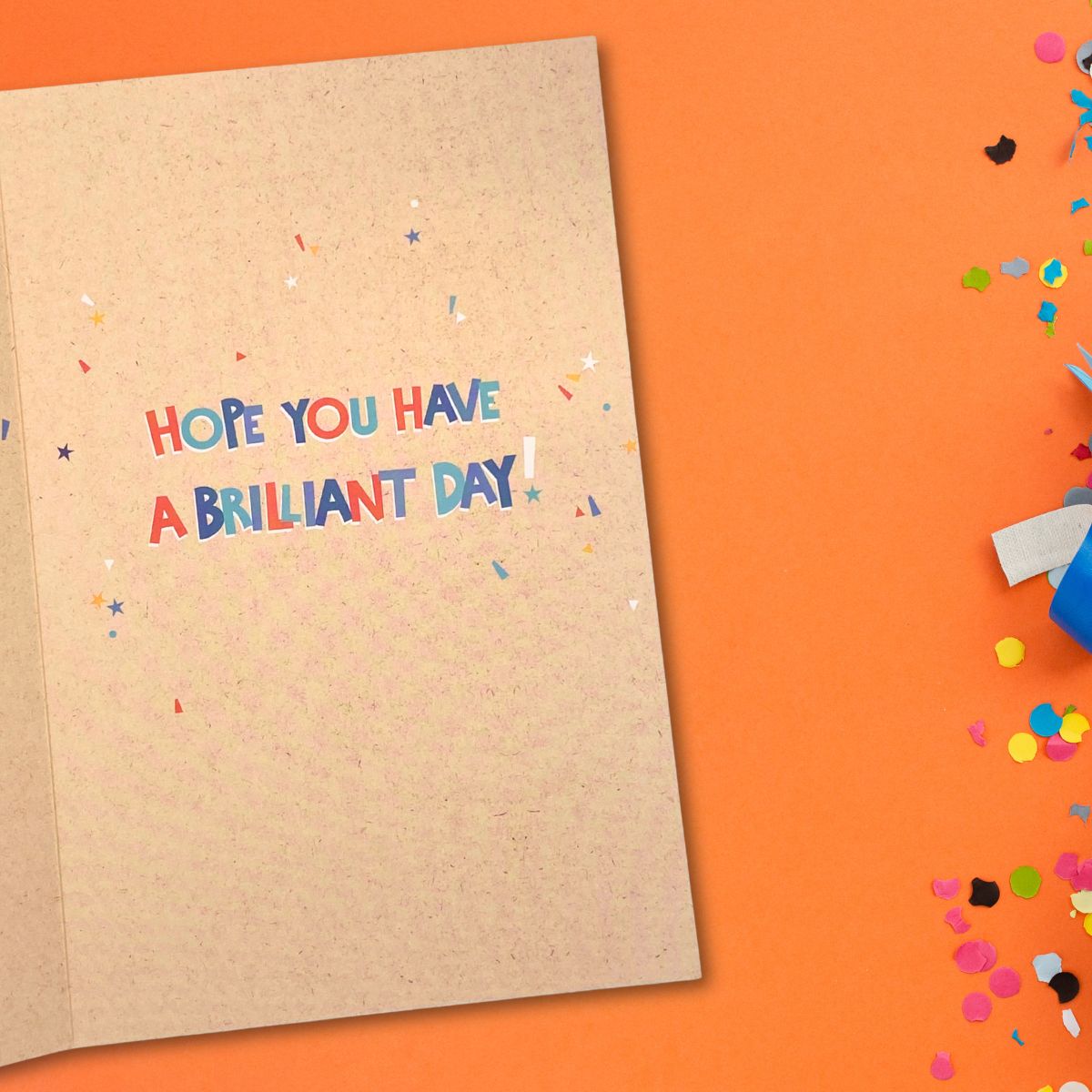 Dad Birthday Card - Kraft Text