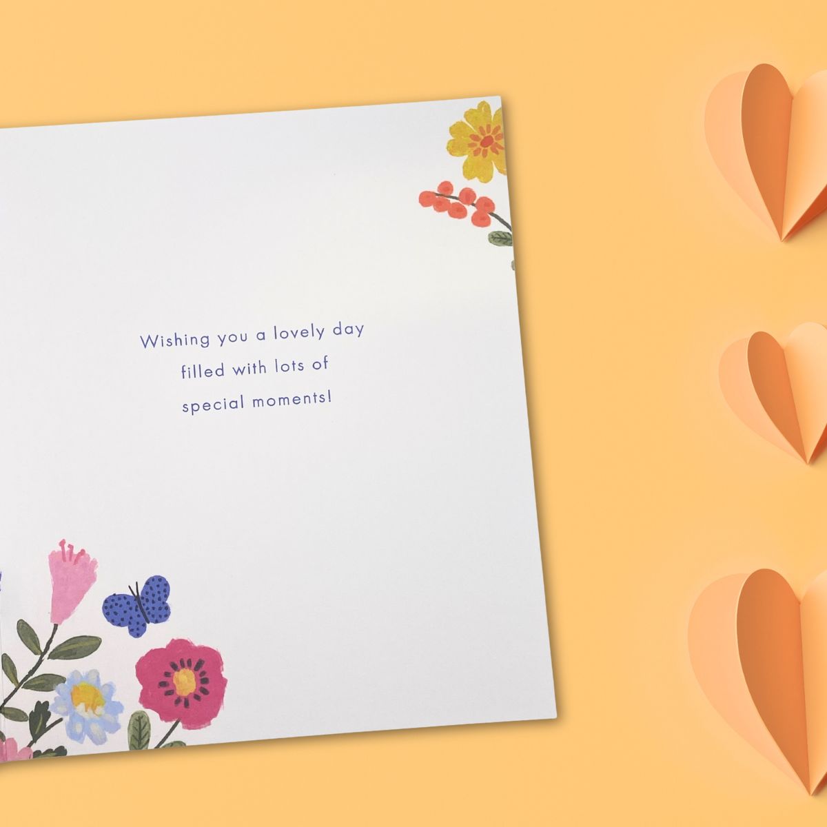 Aunt Birthday Card - Flowers & Butterflies