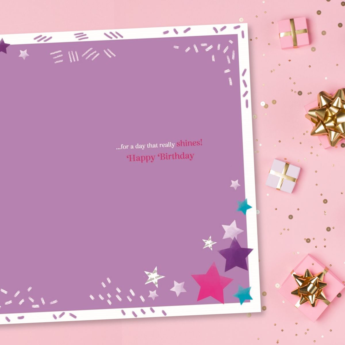 Enchanted Birthday Card - Birthday Wish