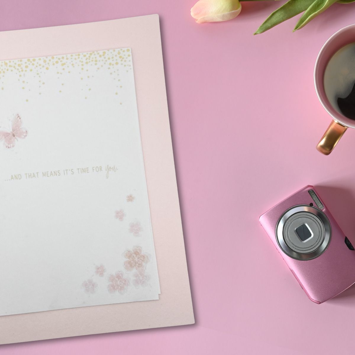 Granddaughter Birthday Card - Large Luxury Dress & Hearts