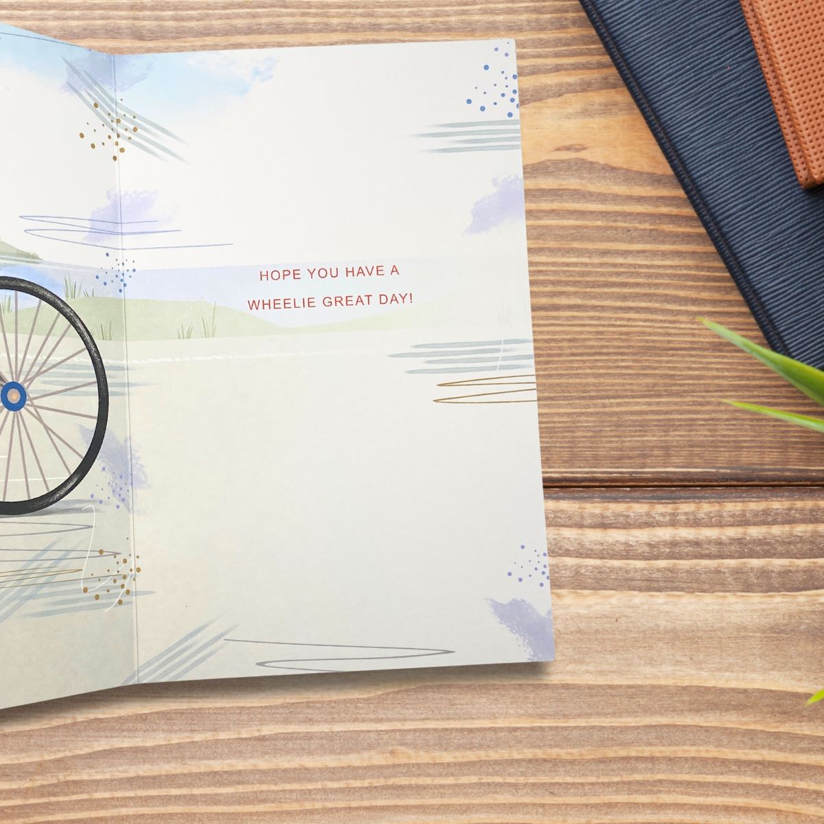 Recreation Birthday Card - Wheelie Great Day