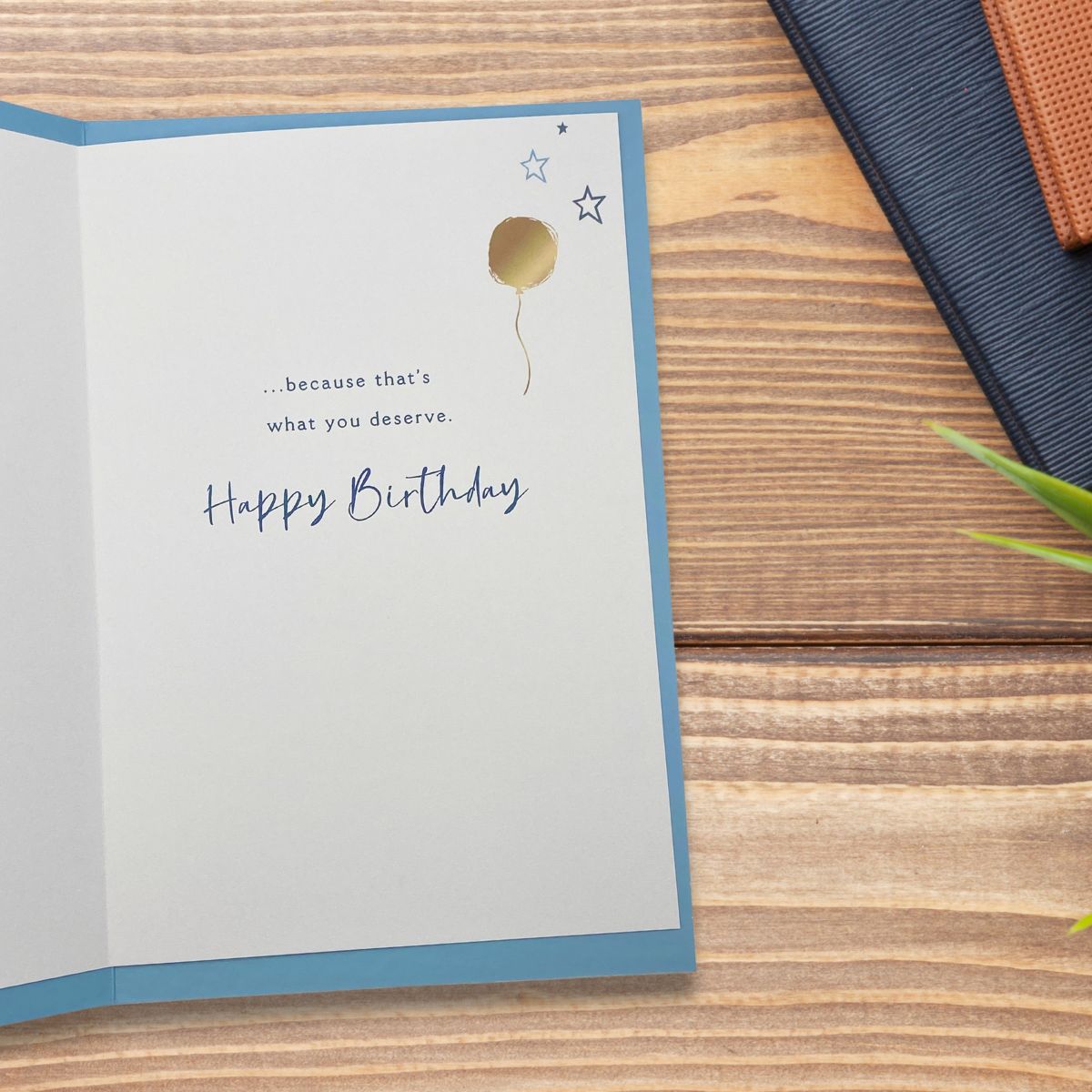 Simply Traditional Birthday Card - Men's Birthday Gifts
