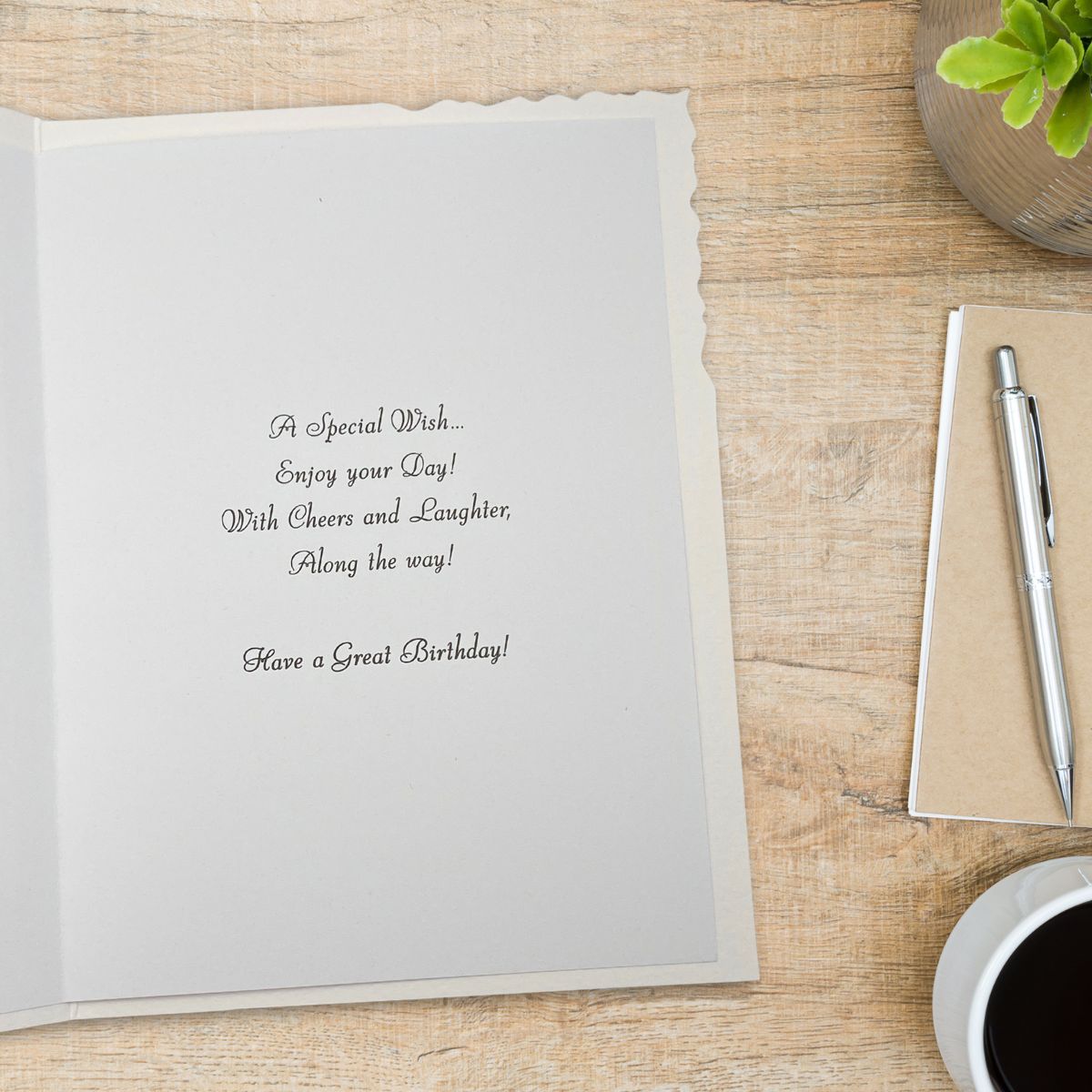 Velvet Birthday Card - Pub Scene