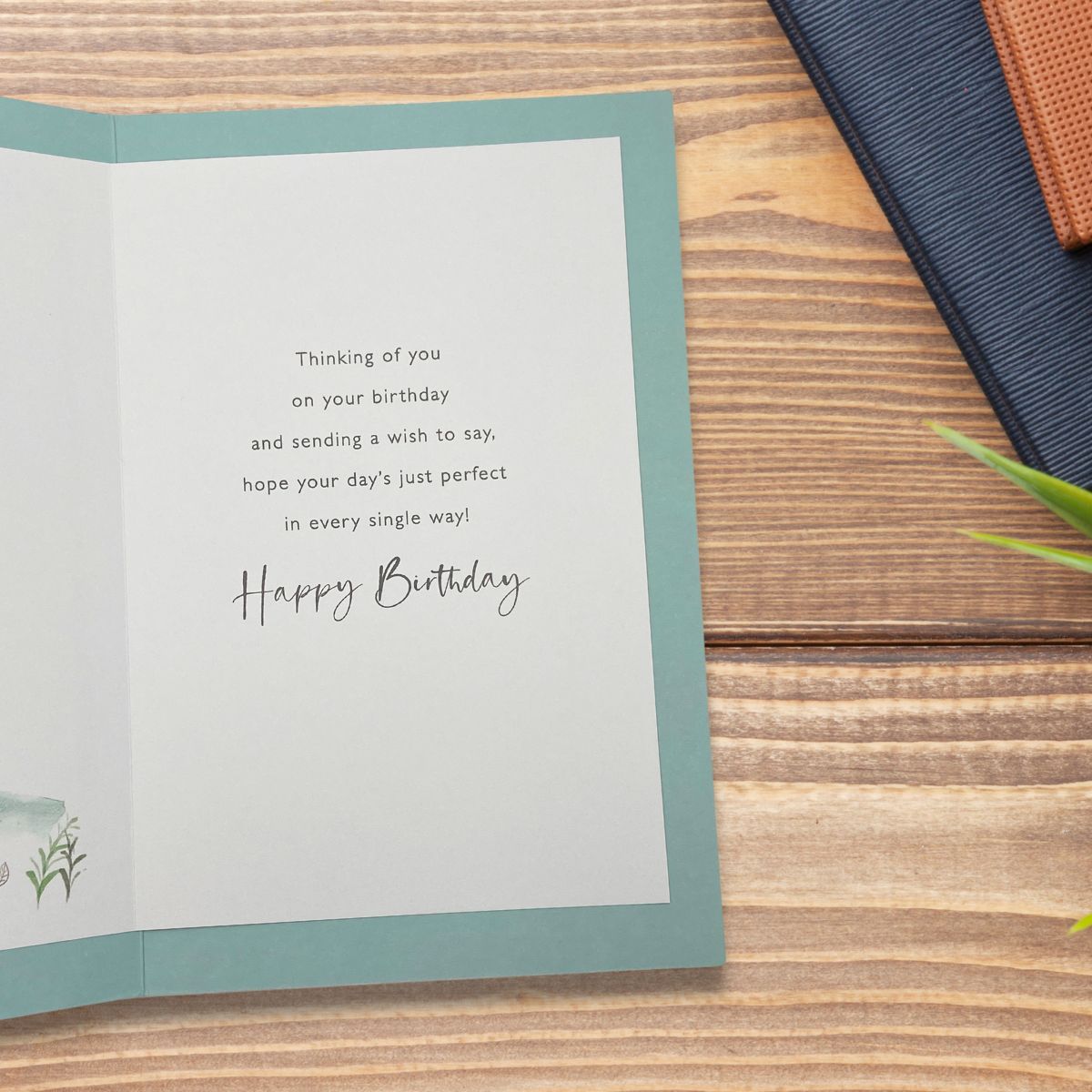 Simply Traditional Birthday Card - Garden Shed