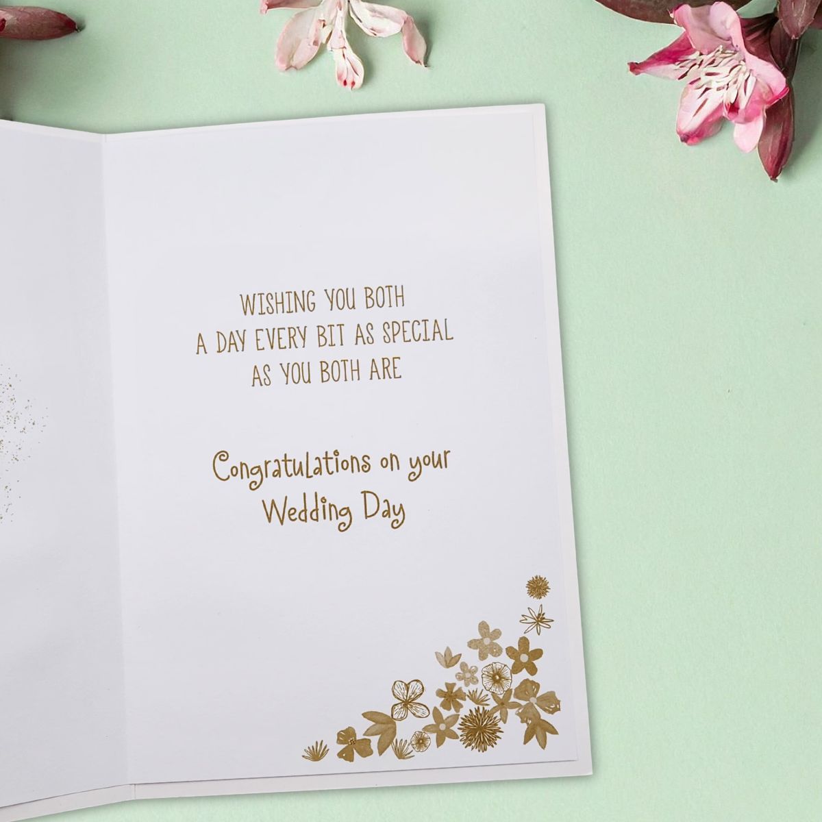 Wedding Day Card - Congratulations On Your Big Day