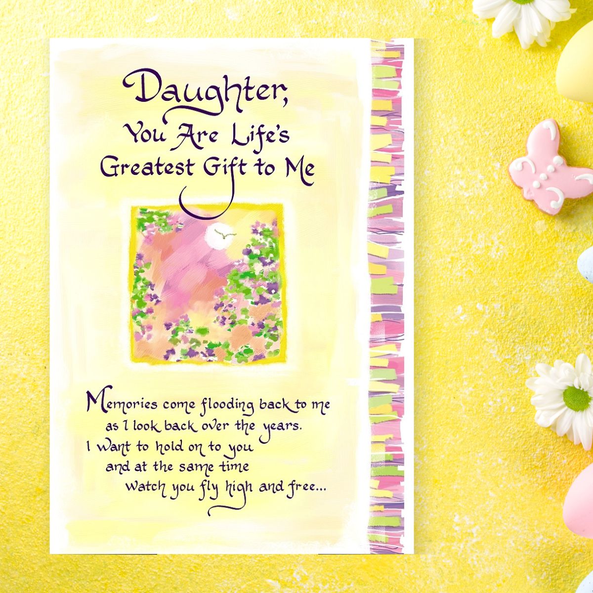 Daughter Card - 3-Fold Blue Mountain Arts